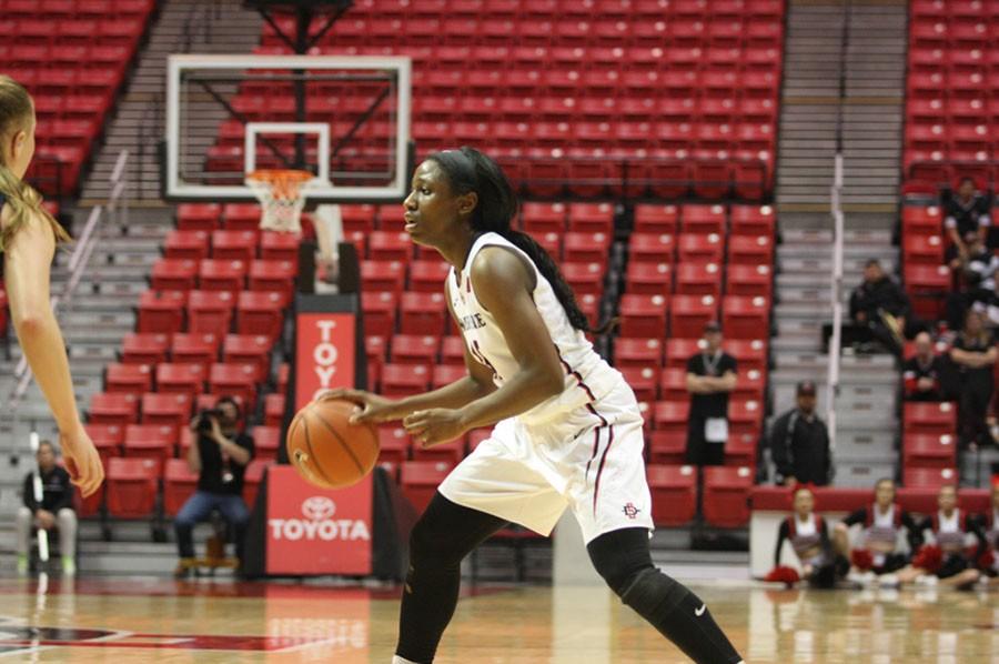 SDSU women's basketball extends win streak with 53-40 win over Wyoming