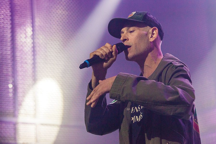 Matisyahu sang his hits at The Music Box in San Diego on Nov. 10.