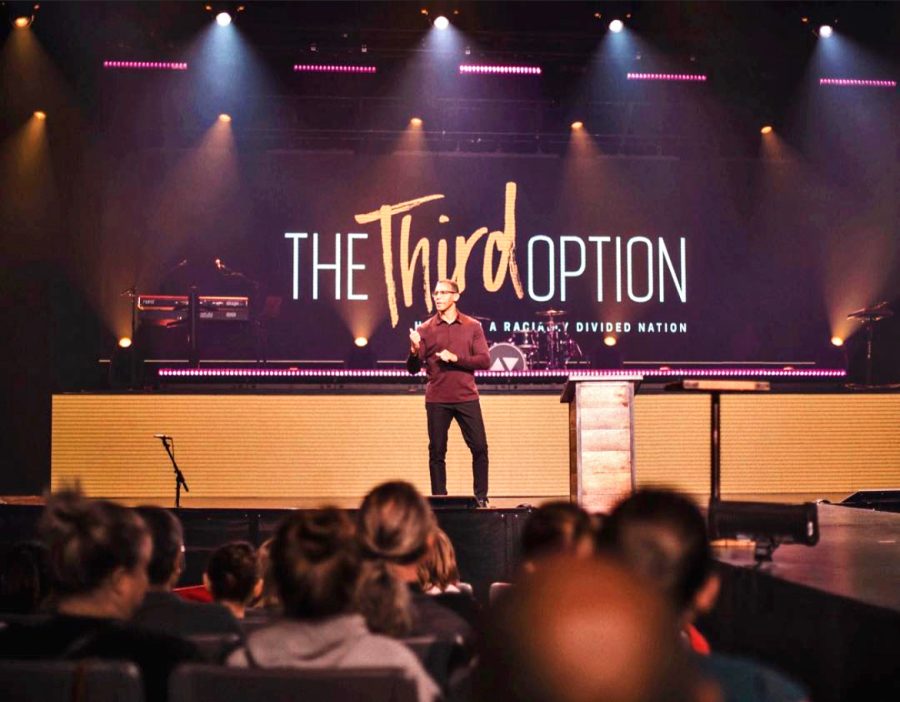 Pastor Miles McPherson teaches "The Third Option" which places value in the importance of cultural diversity.