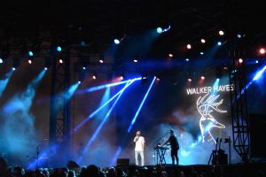 Walker Hayes takes the stage to finish off night one with a bang.